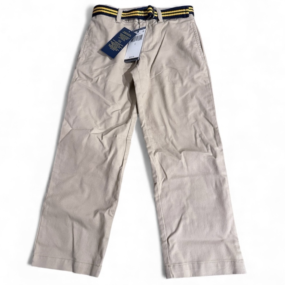 Polo Ralph Lauren | Boys Classic Khaki Belted Trousers | NWT​​​